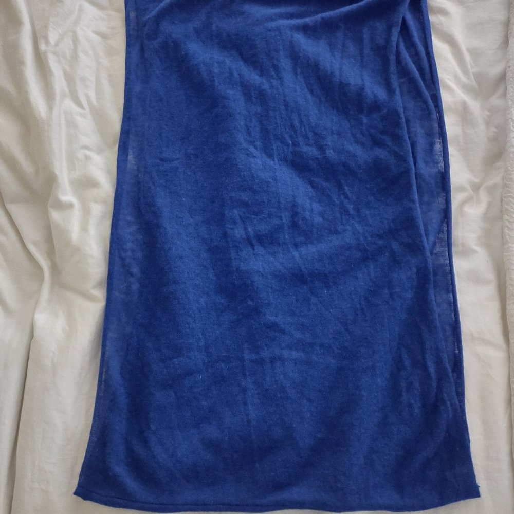 Kenneth Cole 100% cashmere infinity scarf Blue